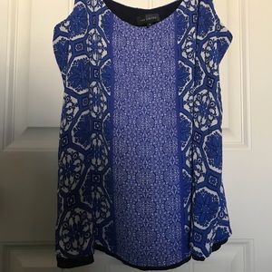Blue design camisole